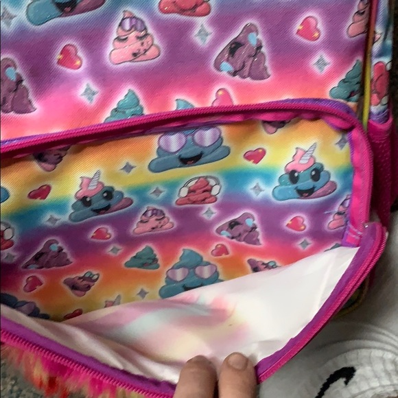 Fast Forward Accessories Fast Forward Rainbow Poop Emojis Kids Backpack Poshmark
